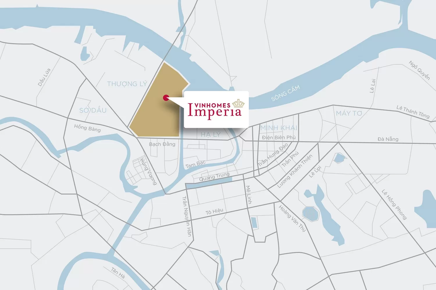 Vị trí Vinhomes Imperia
