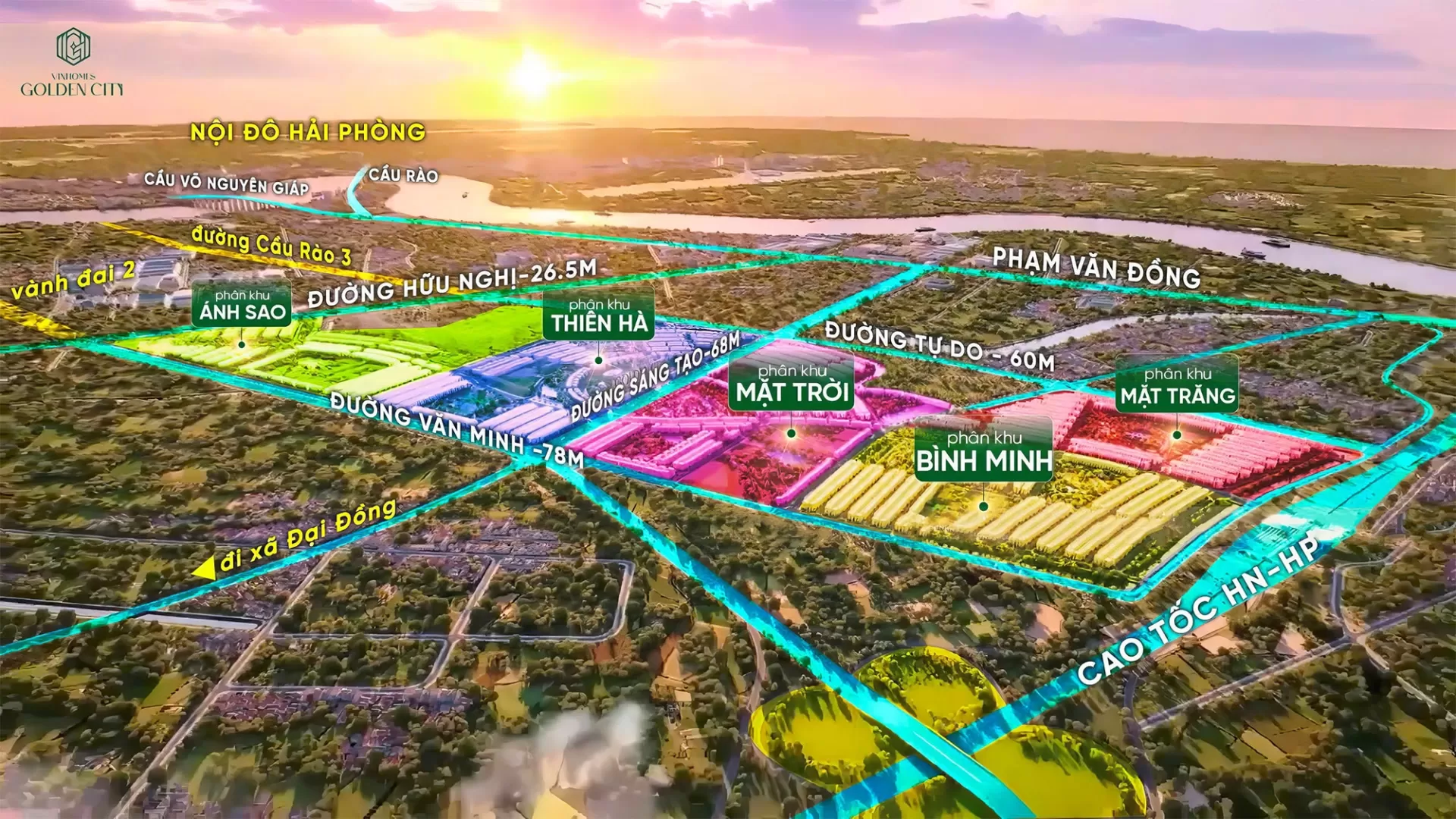 Biệt thự liền kề Vinhomes Golden City