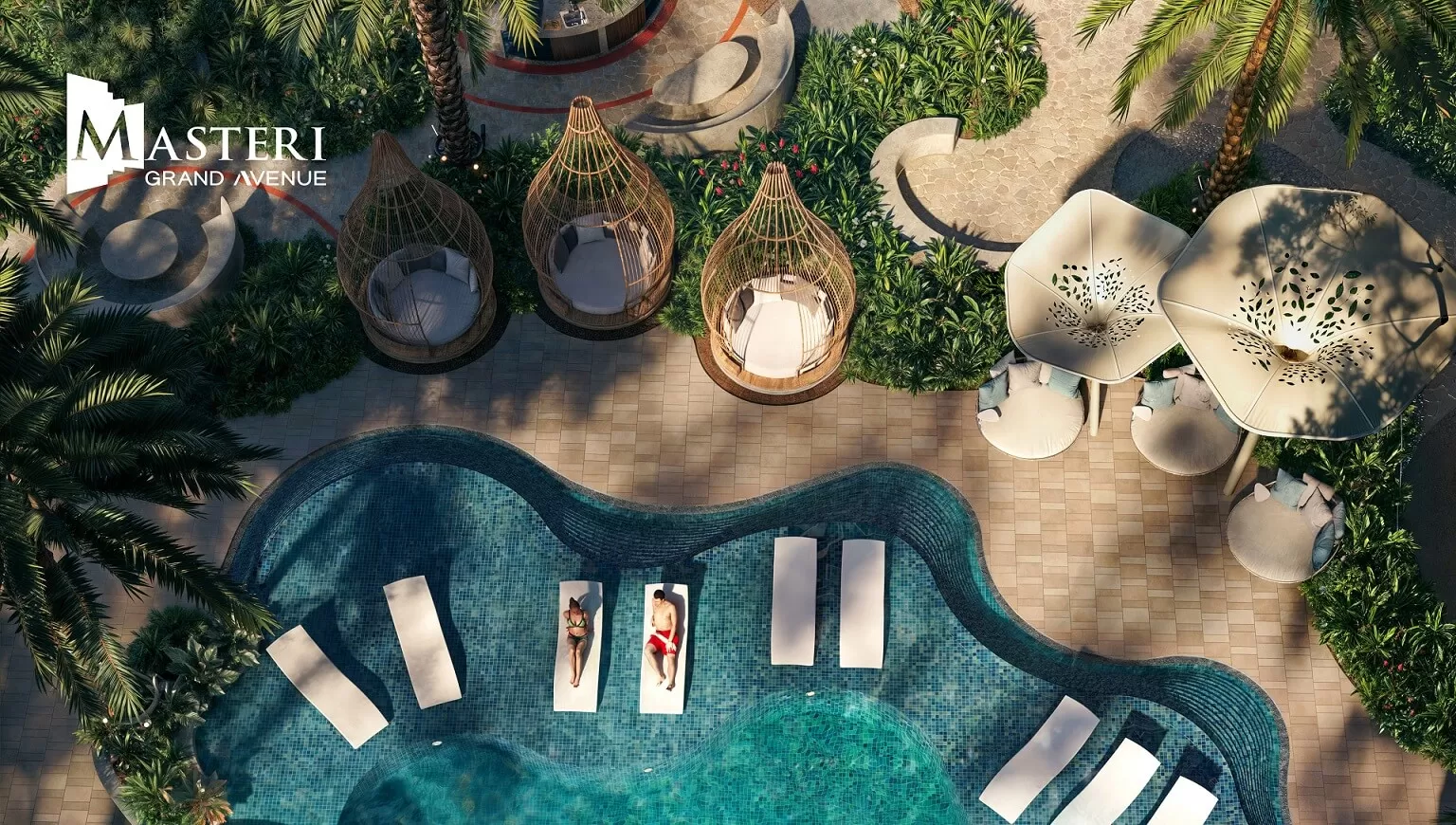 Chuẩn sống “resort” giữa lòng thành phố thương mại toàn cầu