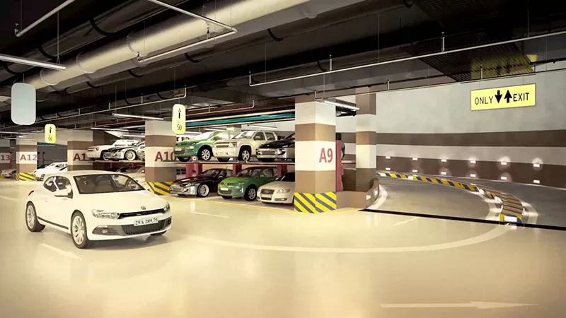 Giải pháp linh hoạt cho chỗ đỗ ô tô