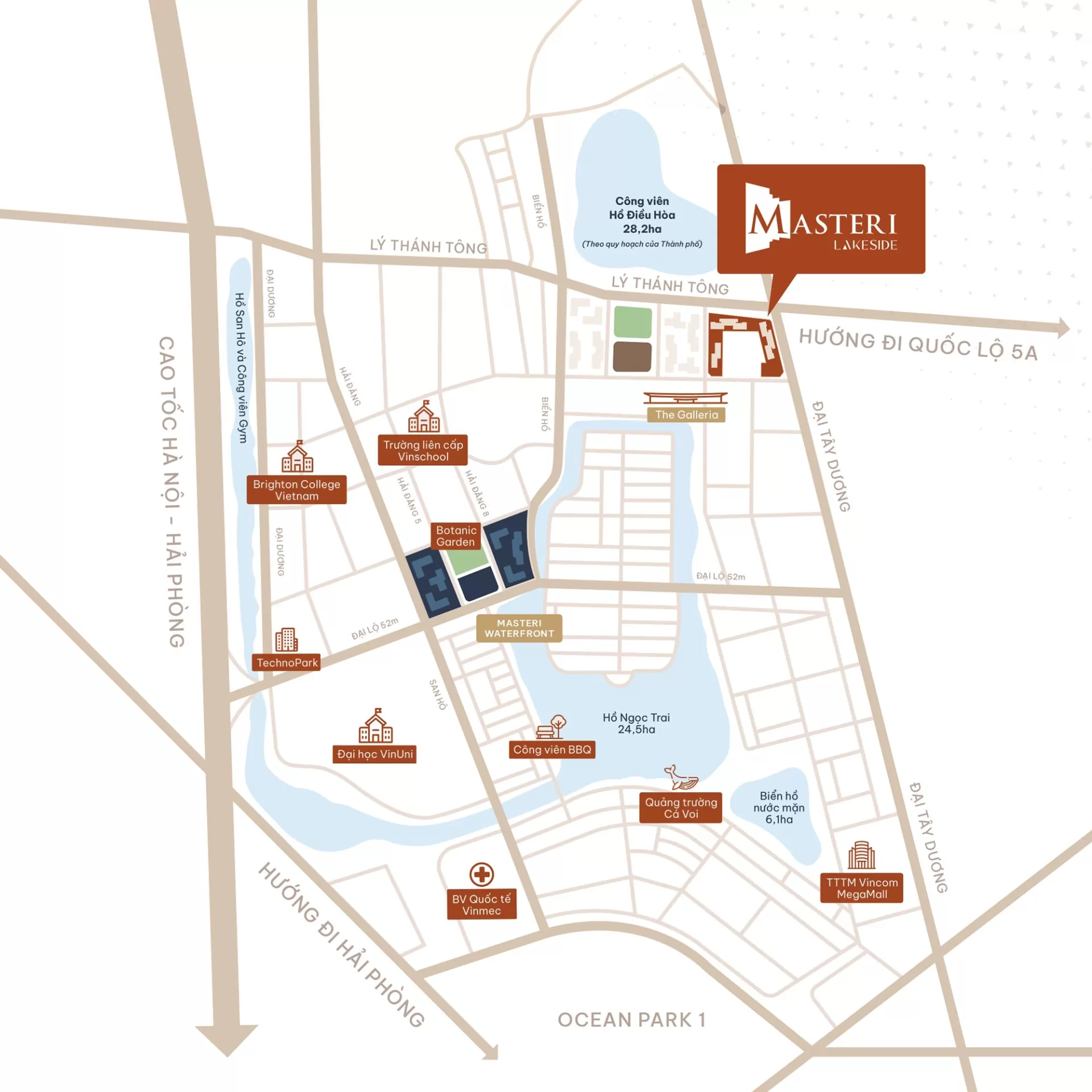 Vị trí Masteri Lakeside