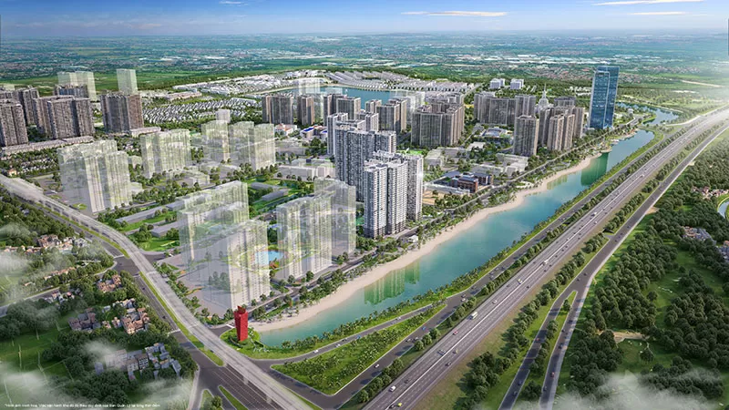 Phối cảnh lối vào 