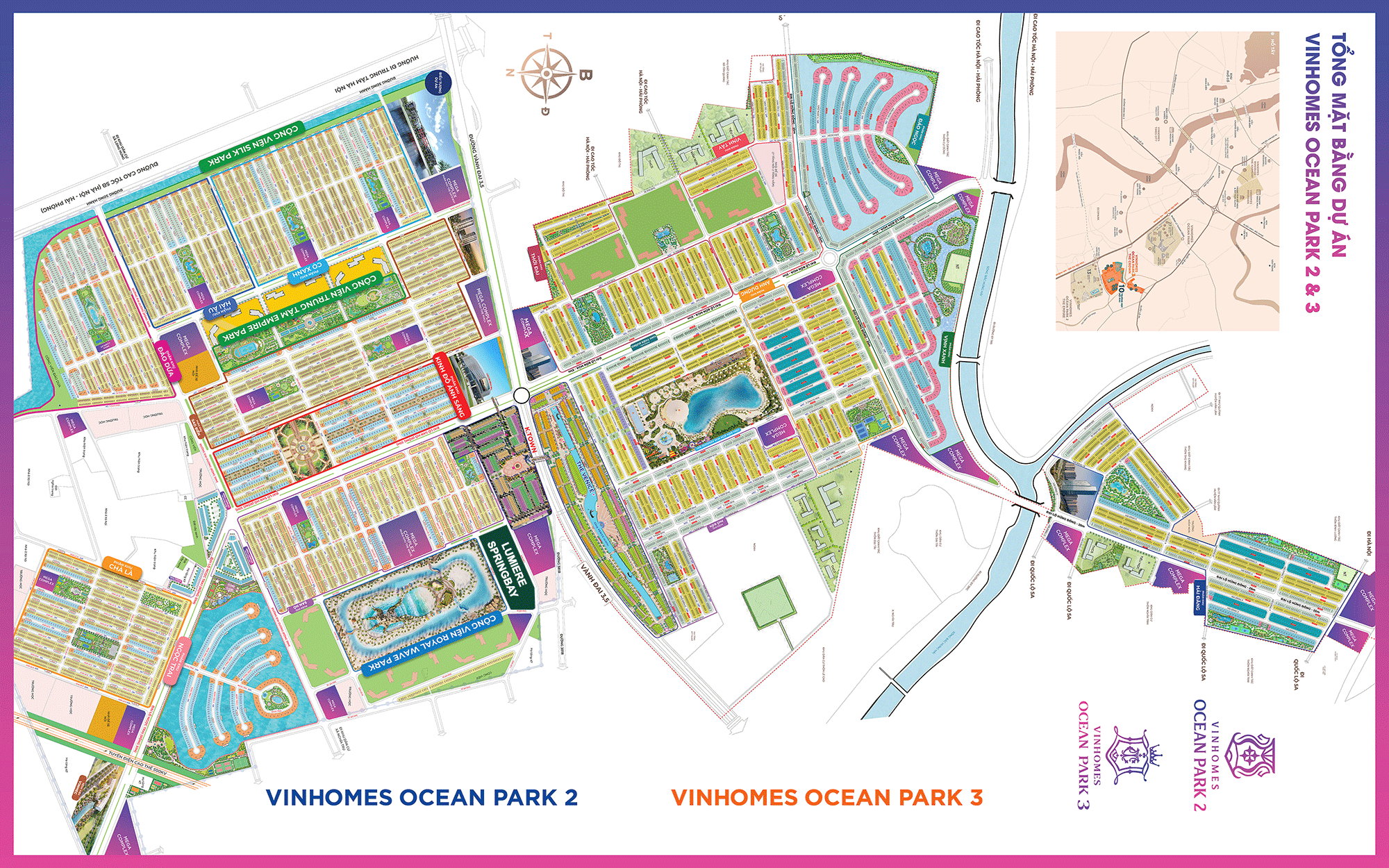 Vị trí Lumiere SpringBay