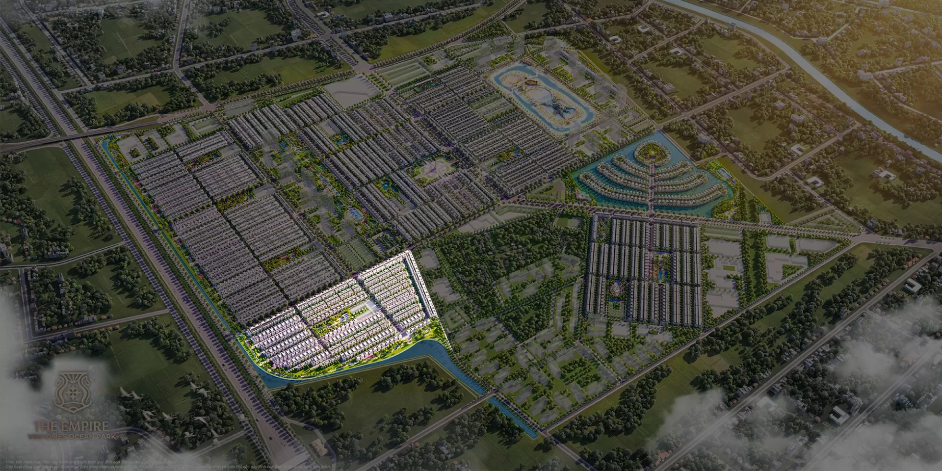 Vị trí phân khu Đảo Dừa