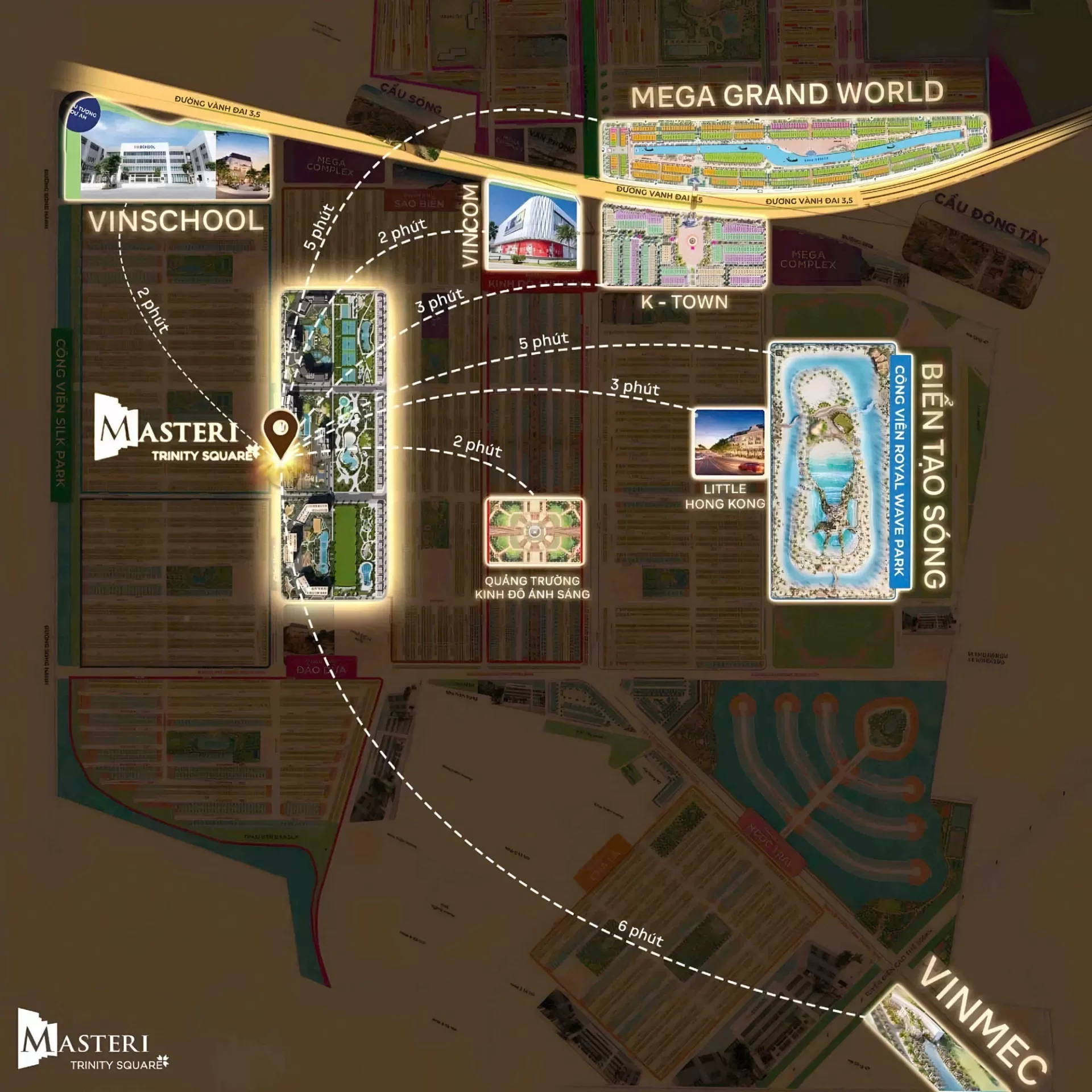 Vị trí Masteri Trinity Square