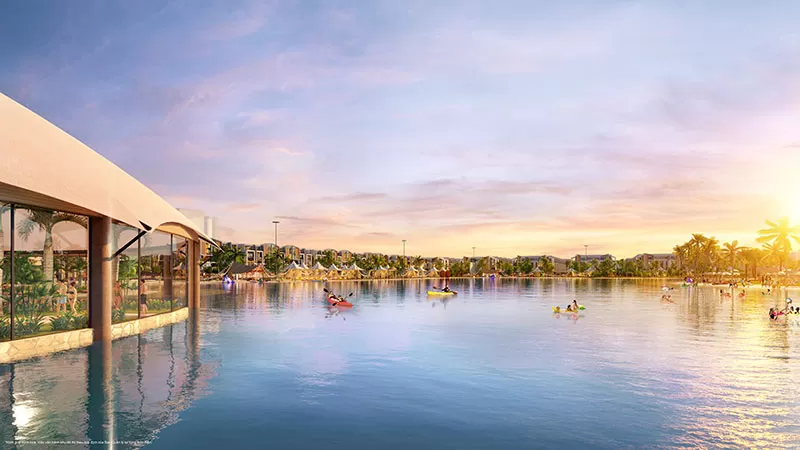 Biển nước mặn Tropical Lagoon – Viên ngọc xanh giữa lòng Paradise Bay