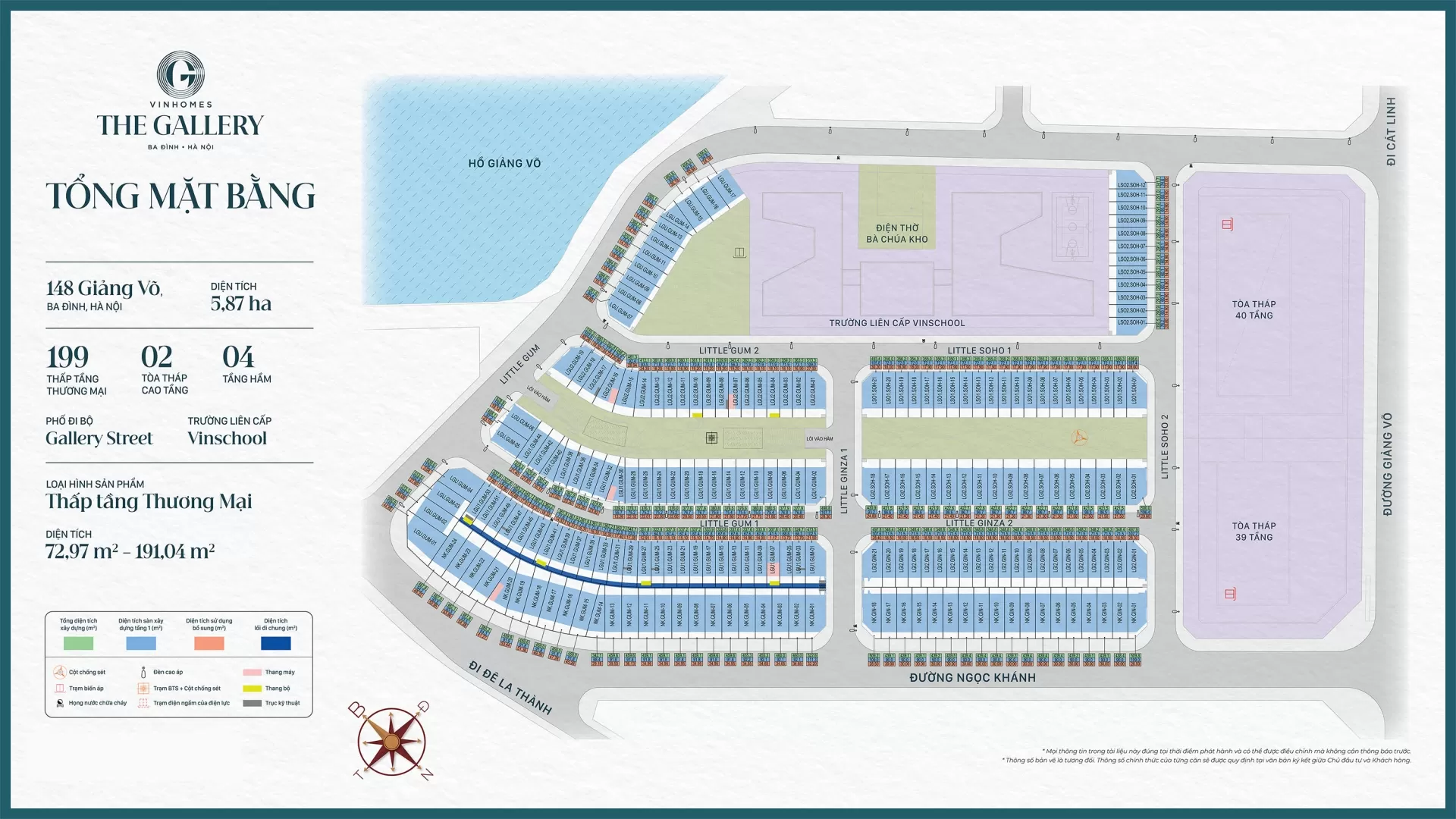 TỔNG MẶT BẰNG DỰ ÁN