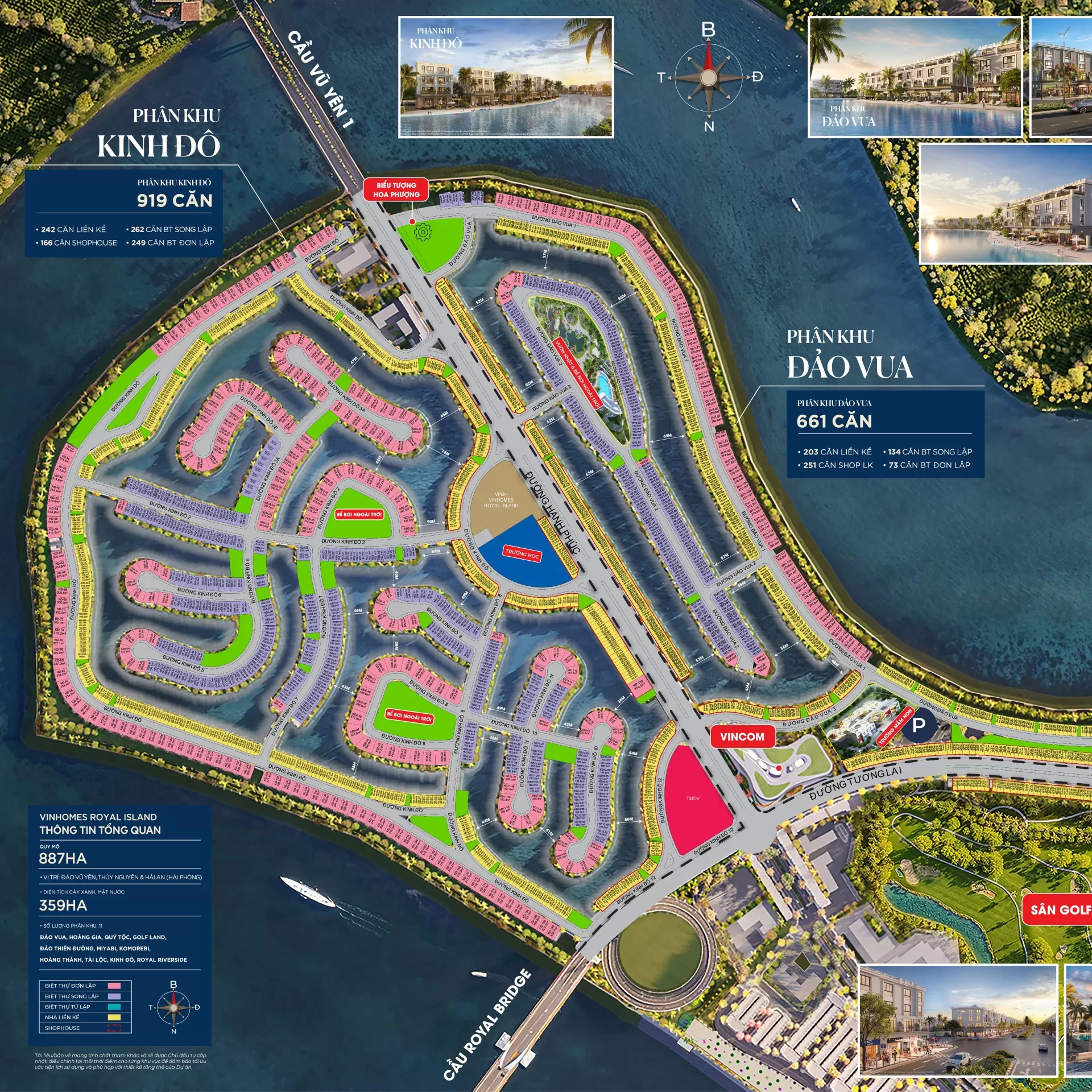 Mặt bằng phân khu Quý Tộc